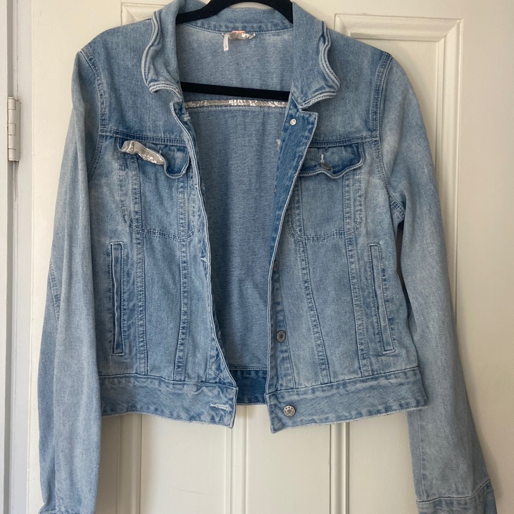 Free People denim jacket